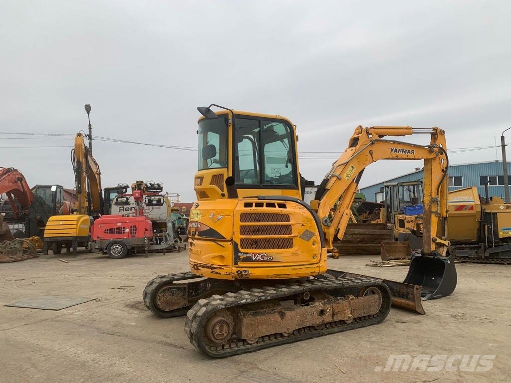 Yanmar Vio 50 U حفارات صغيرة أقل من 7 طن (حفارات صغيرة)