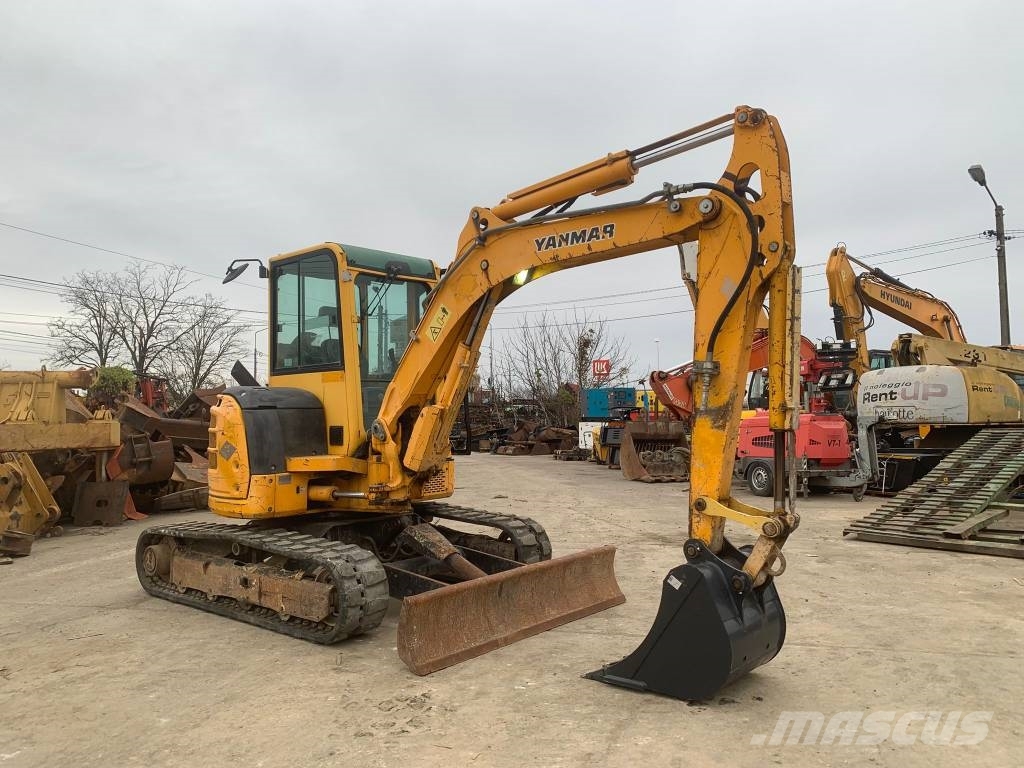 Yanmar Vio 50 U حفارات صغيرة أقل من 7 طن (حفارات صغيرة)