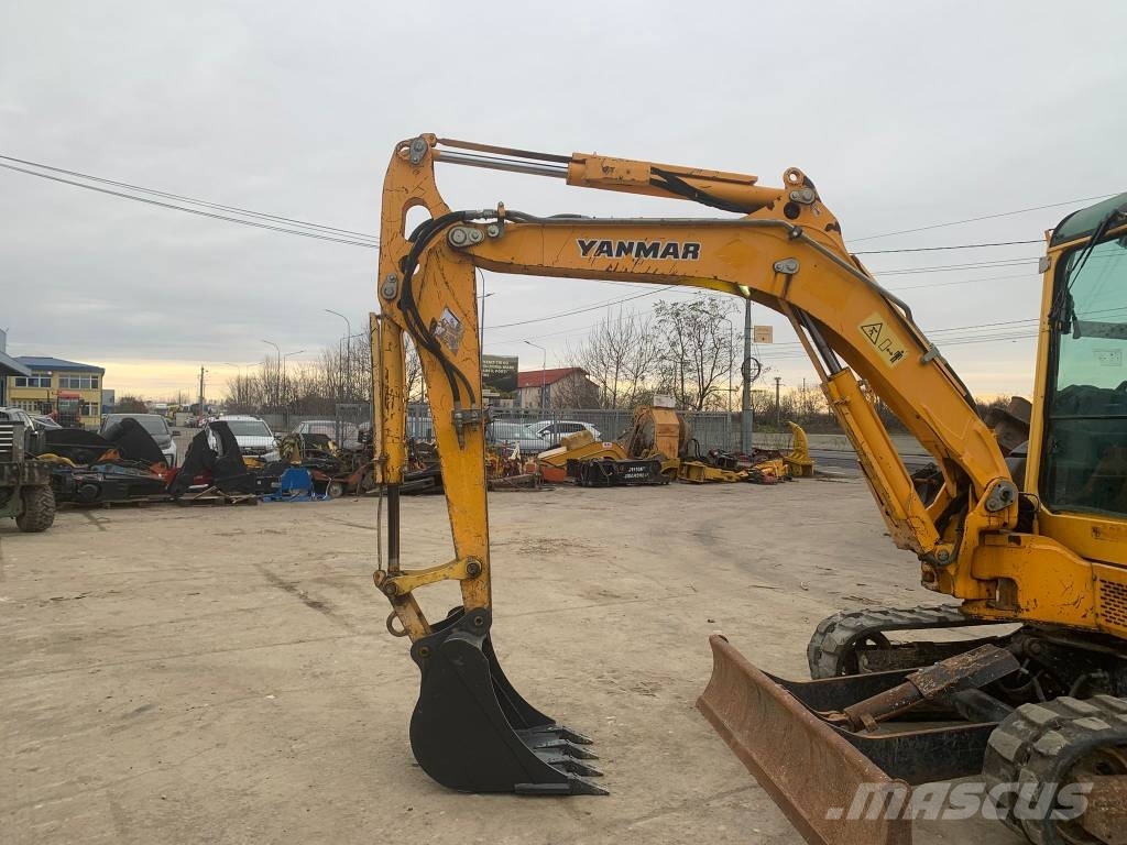 Yanmar Vio 50 U حفارات صغيرة أقل من 7 طن (حفارات صغيرة)