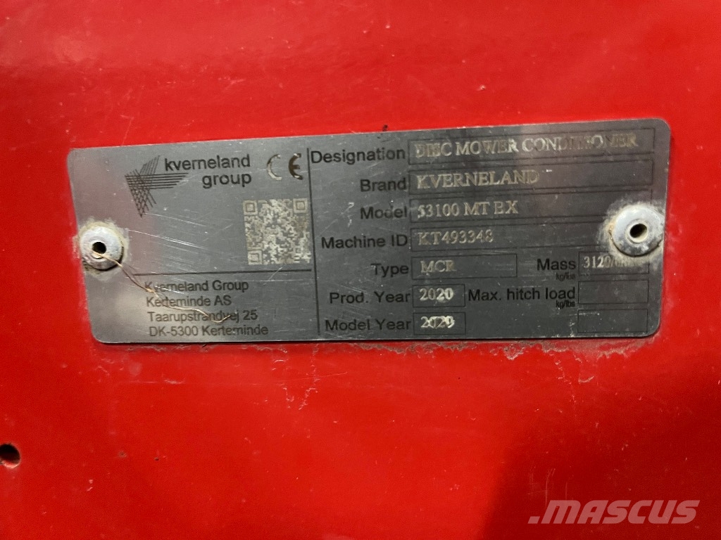 Kverneland 53100MT BX Maaikneuzers