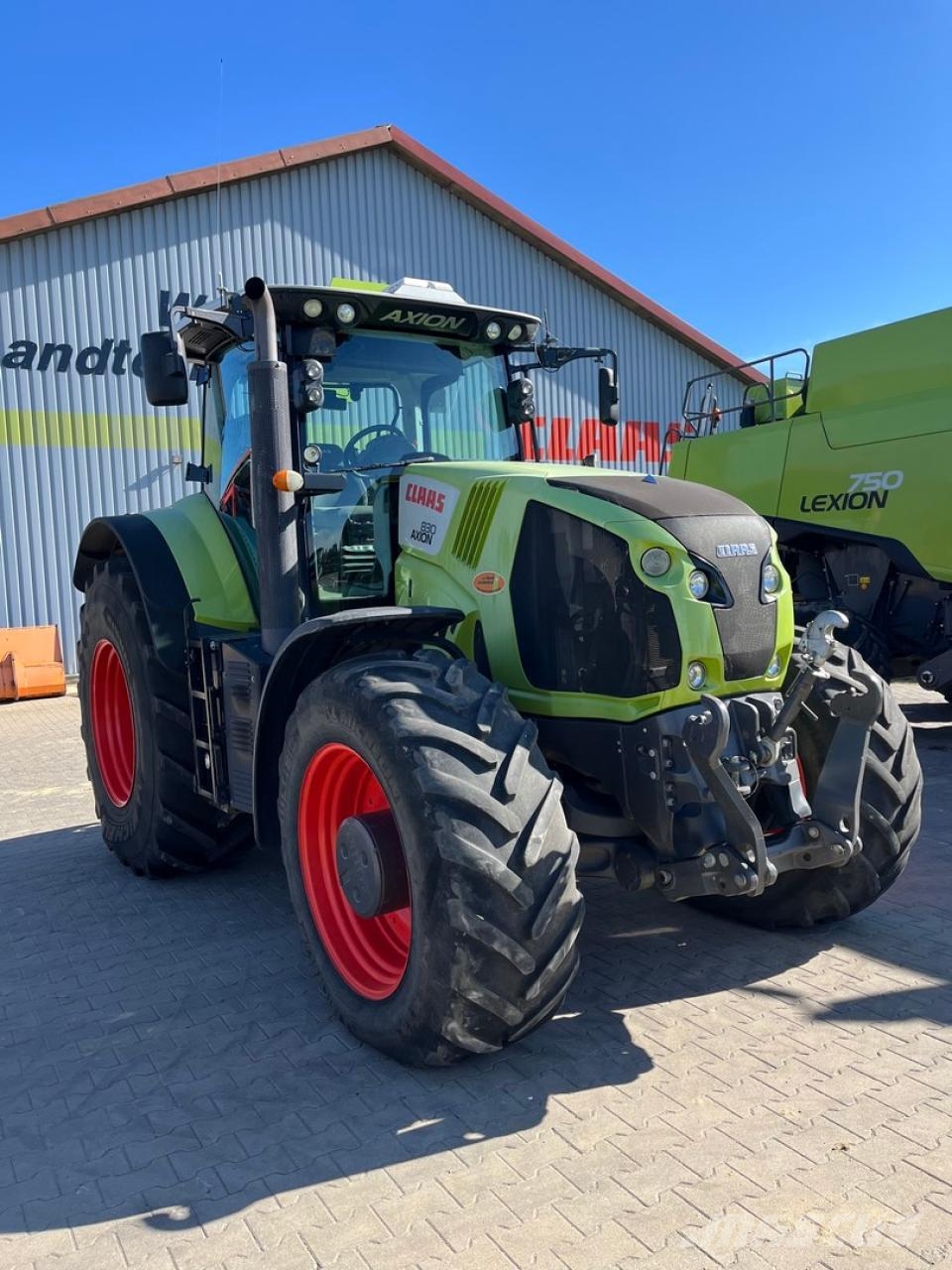 CLAAS Axion 830 CMatic 트랙터