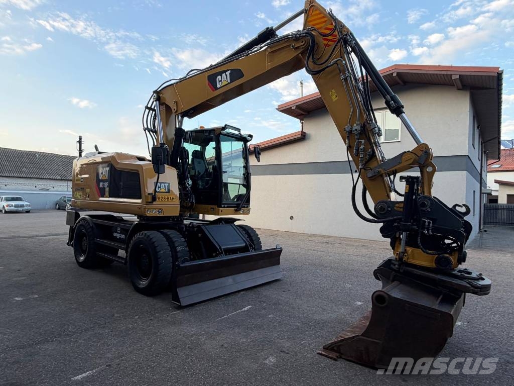 CAT M 318 F Bagri na kolesih