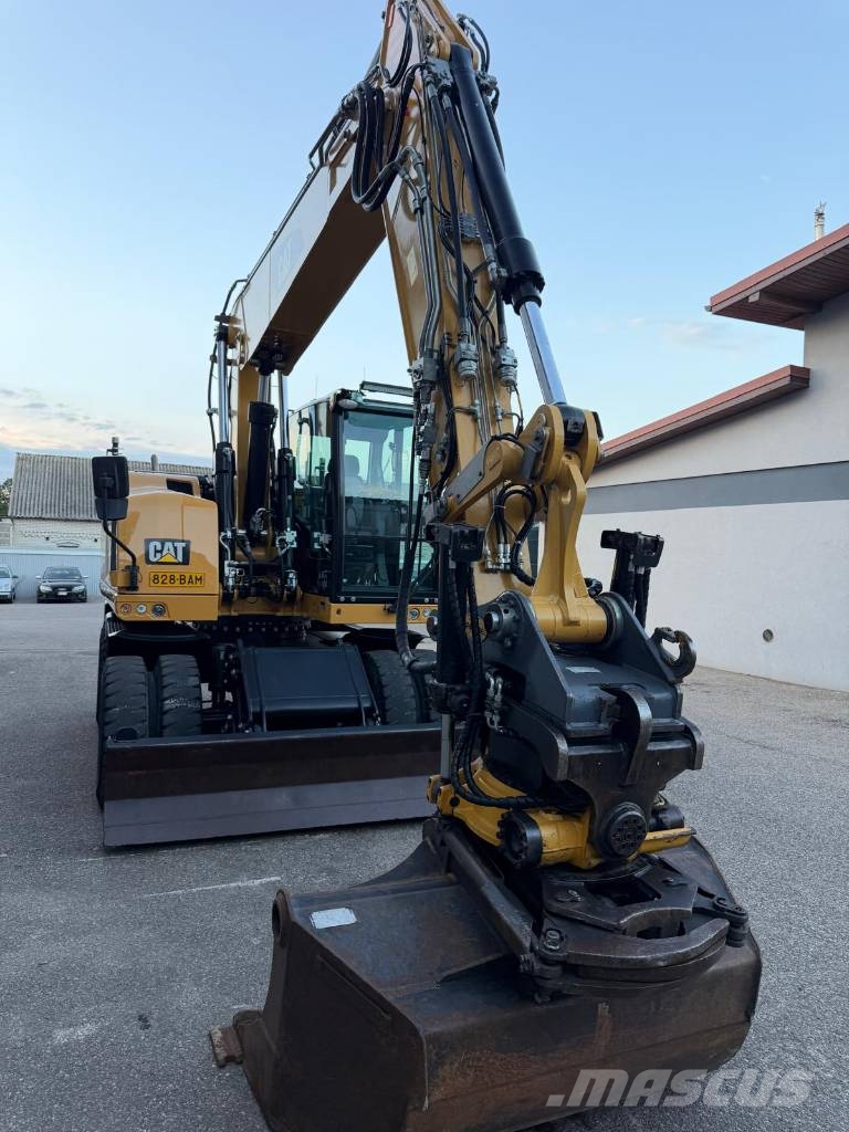 CAT M 318 F Bagri na kolesih