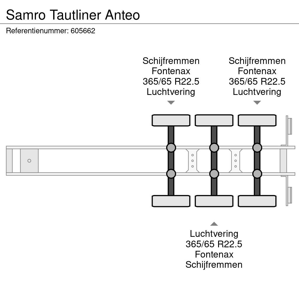 Samro Tautliner Anteo Semirimorchi tautliner
