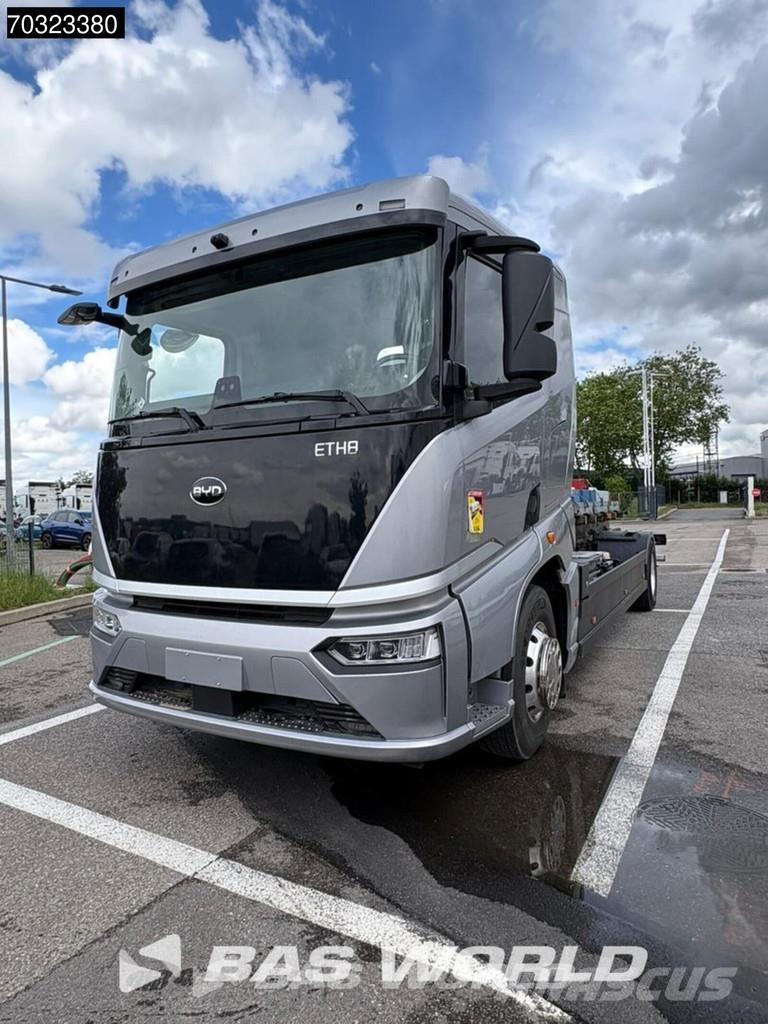 BYD ETHB 4X2 100% Electric chassis 255kWh Battery 200k Fülkés alváz