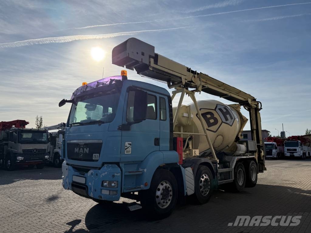 MAN TGS 32.360 Liebherr 9 cbm Betonvežiai