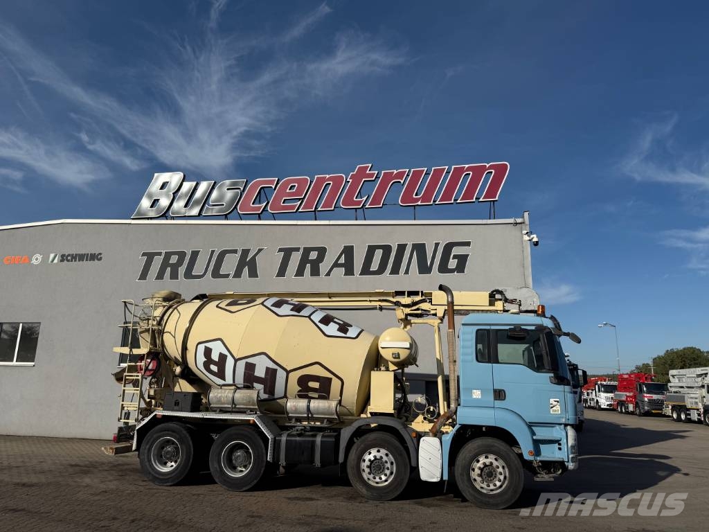 MAN TGS 32.360 Liebherr 9 cbm Betonvežiai