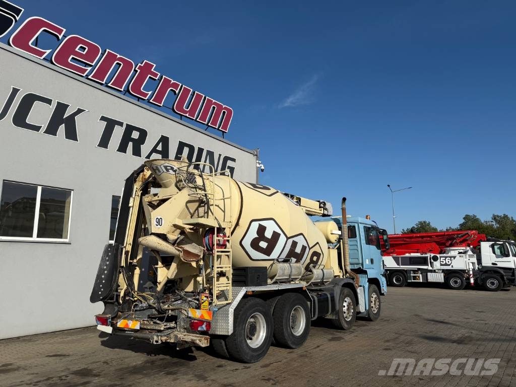 MAN TGS 32.360 Liebherr 9 cbm Betonvežiai