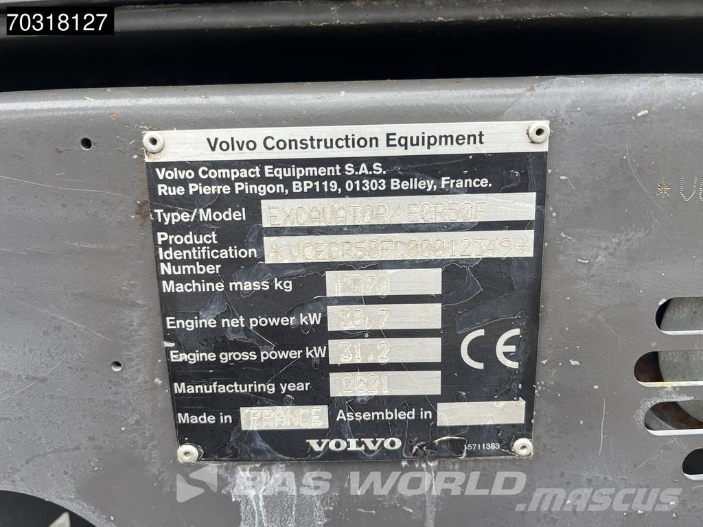 Volvo ECR50 F A/C Мини-экскаваторы