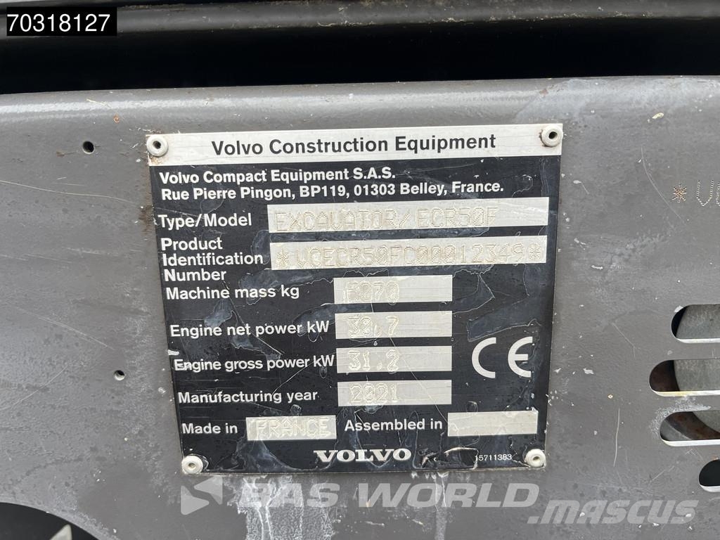 Volvo ECR50 F A/C Miniexcavadoras