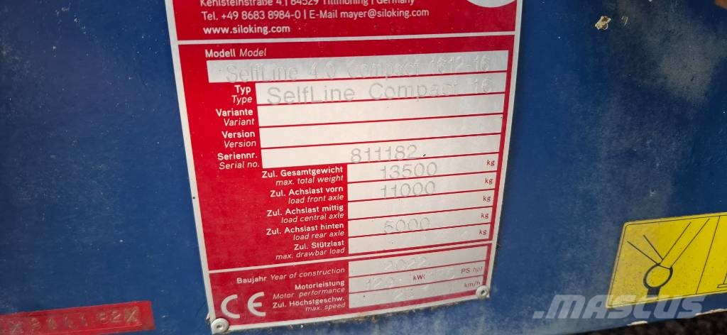 Siloking SelfLine 4.0 Compact 1612 Кормораздатчики