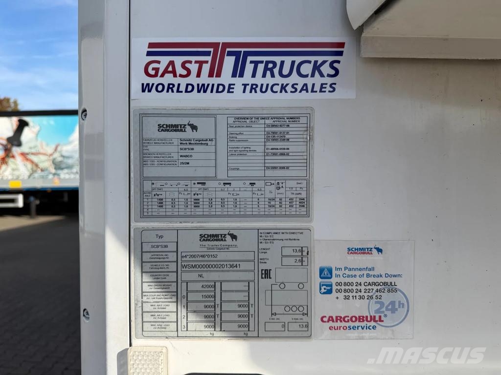 Schmitz Cargobull N/A Thermo King SLXe Spectrum / Laadklep / Stuur-a Poluprikolice hladnjače