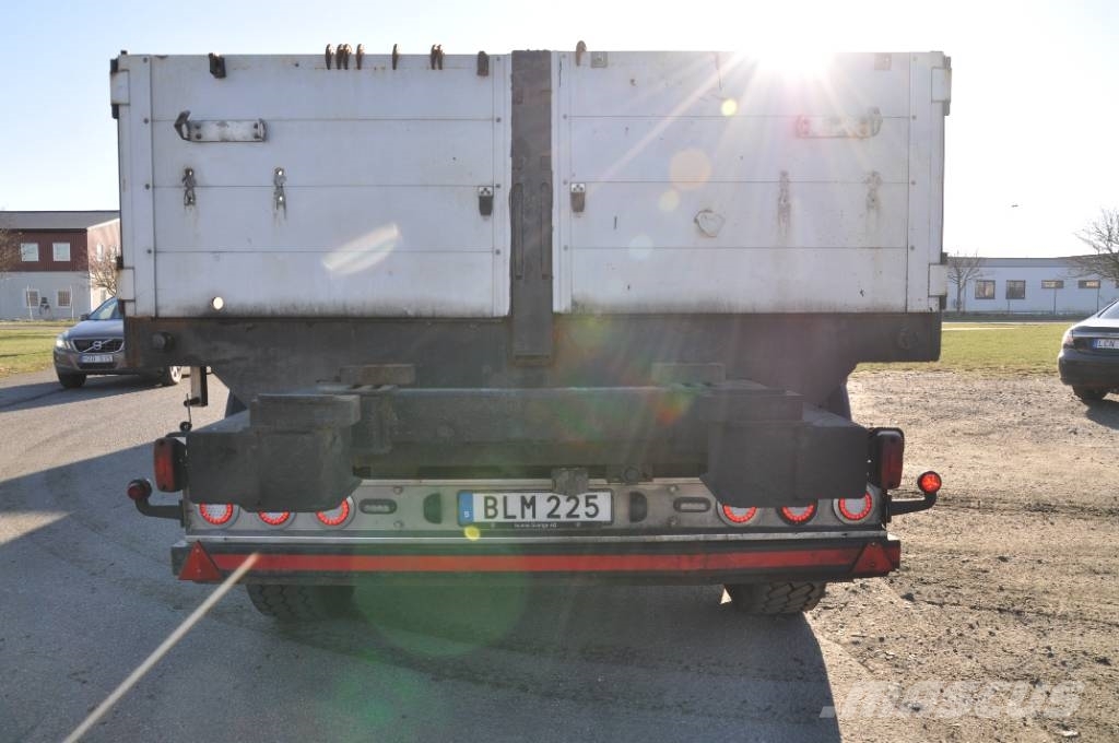 HRD NTS    Ny besiktigad Bortinių sunkvežimių priekabos su nuleidžiamais bortais