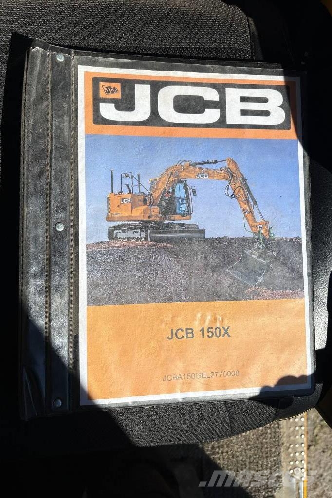 JCB 150X LCD med Grävsystem L5 3DX 履带挖掘机