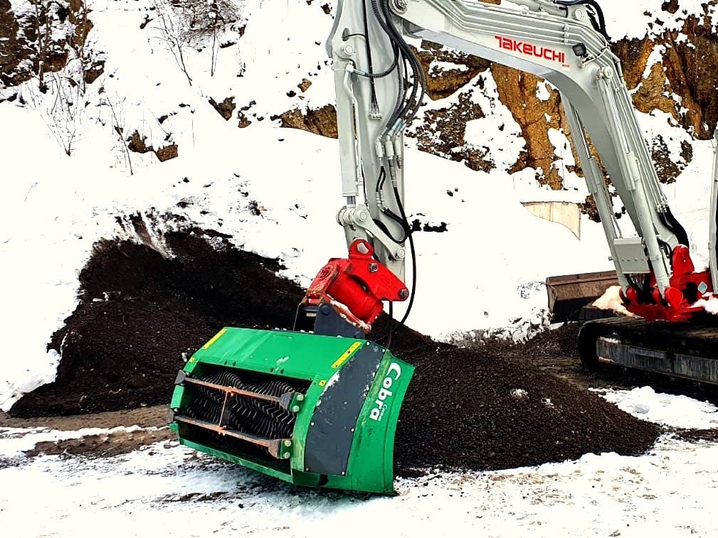 Cobra Schaufelseparator XS2-150 | Siebschaufel Bagger Κάδοι κοσκινίσματος