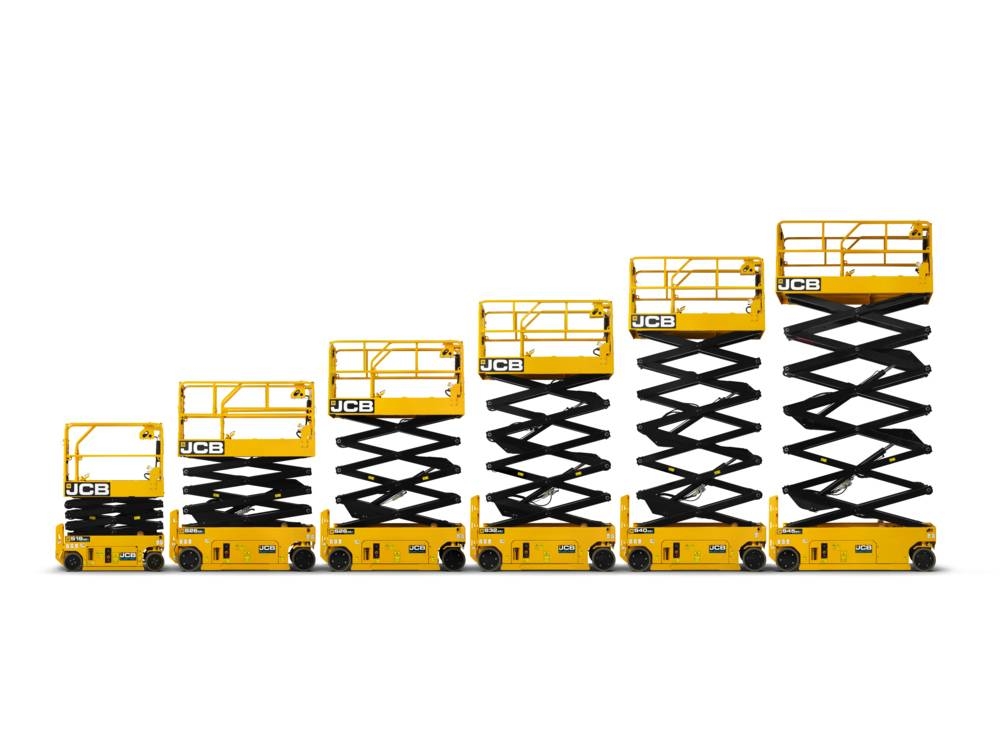 JCB Saxliftar Schaarhoogwerkers