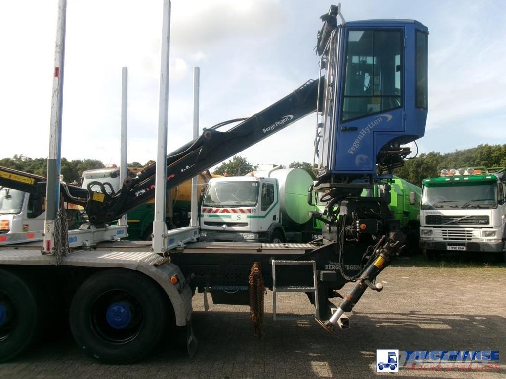 Mercedes-Benz Actros 2663 6x4 Euro 6 loglift F96 crane timber tr 全路面起重機/吊車