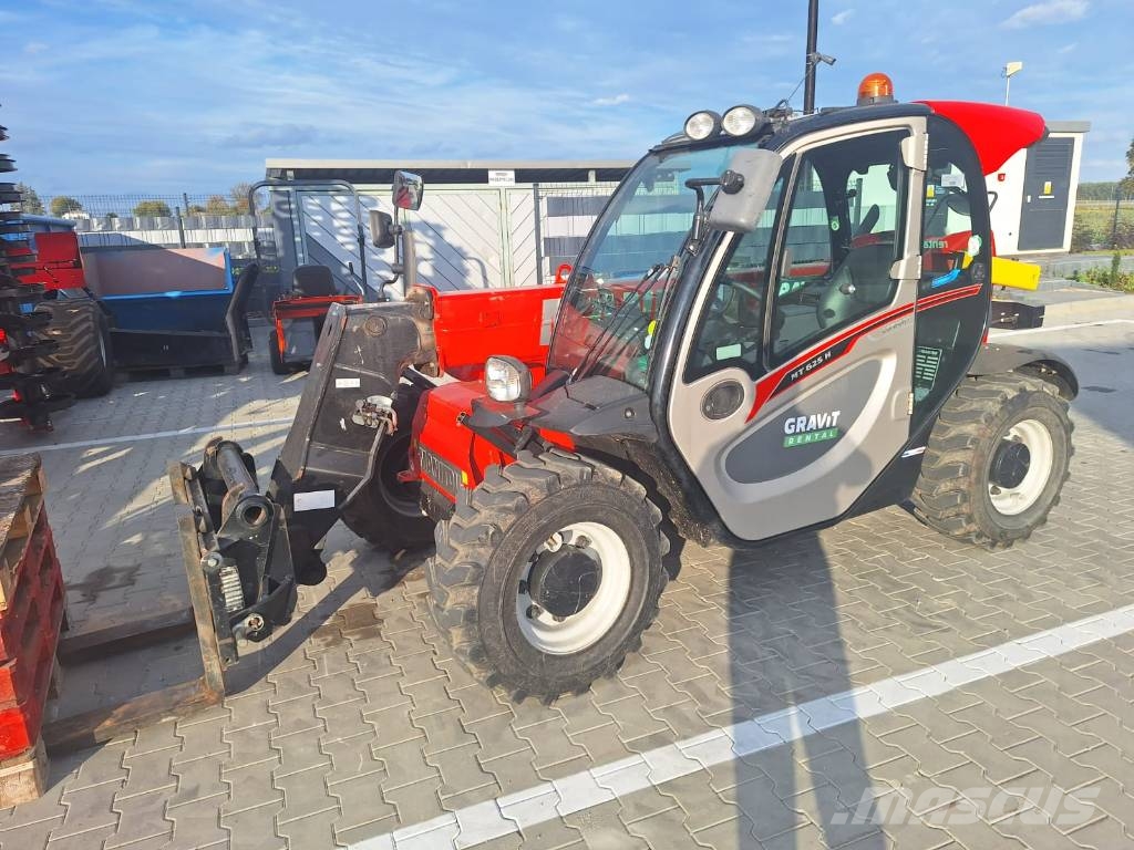 Manitou MT 625 Teleskopiniai krautuvai