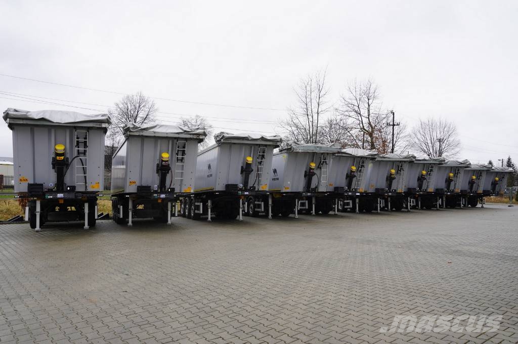 Wielton NW-3 / weight 6.2 t / capacity 38m3 / 50 units Kiper poluprikolice