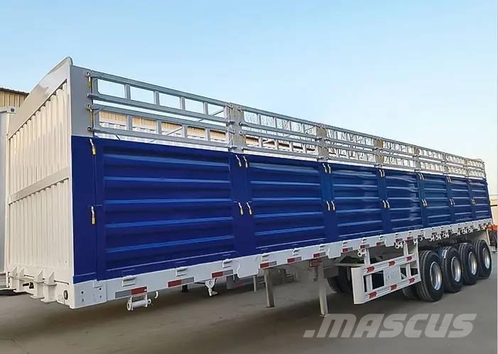 ZW-GROUP 4 Axles 12.5m Length Fence Cargo Trailer Other semi-trailers