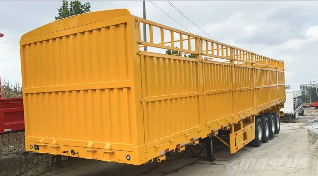 ZW-GROUP 4 Axles 12.5m Length Fence Cargo Trailer Other semi-trailers