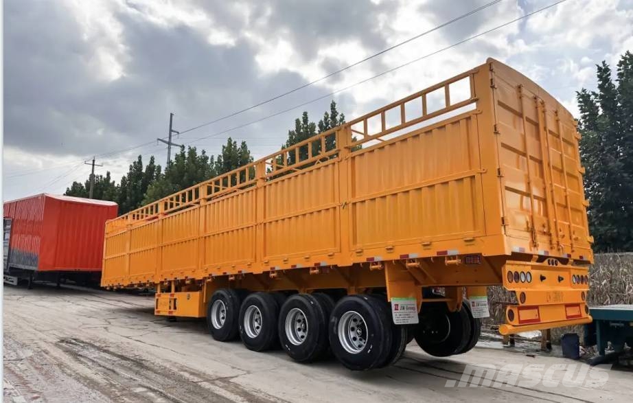 ZW-GROUP 4 Axles 12.5m Length Fence Cargo Trailer Other semi-trailers