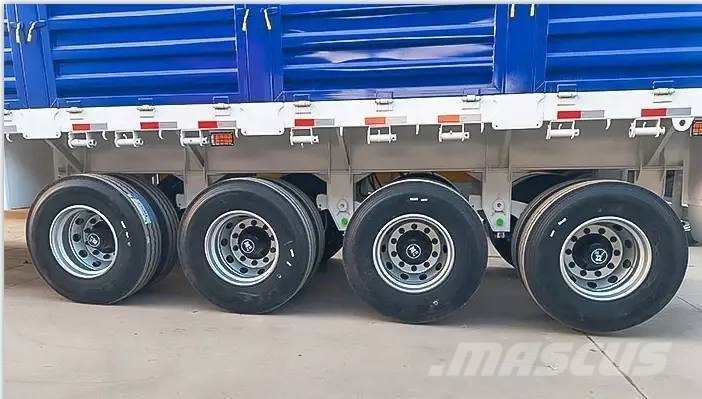 ZW-GROUP 4 Axles 12.5m Length Fence Cargo Trailer Other semi-trailers
