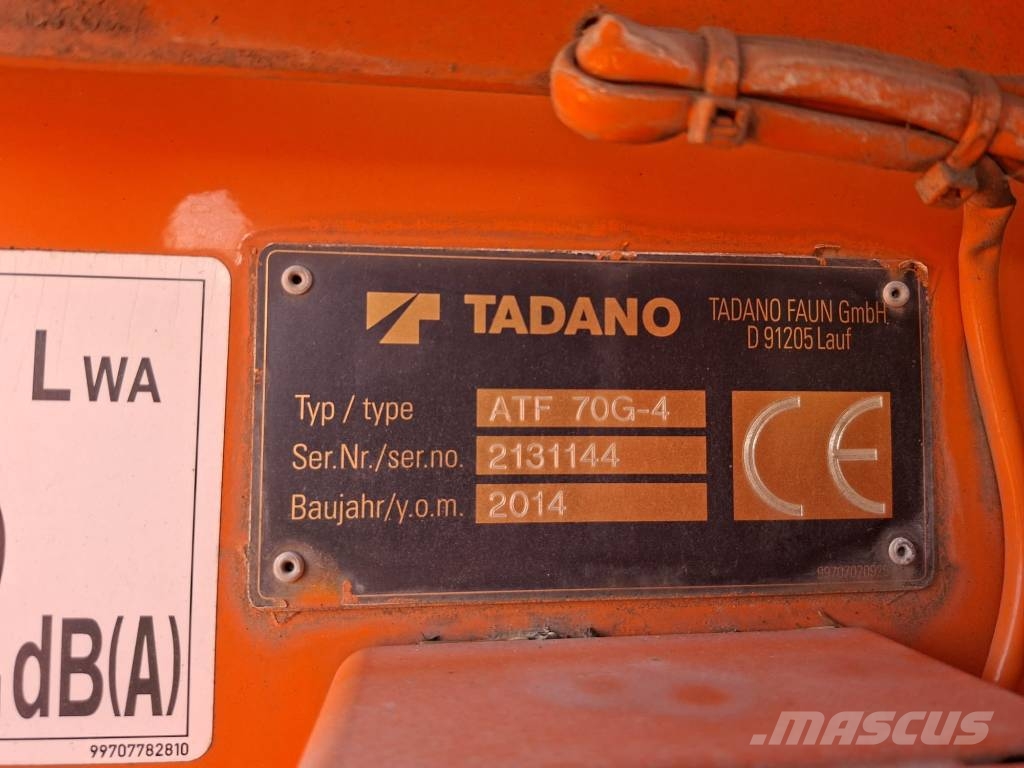 Tadano Faun ATF70G-4 全路面起重機/吊車