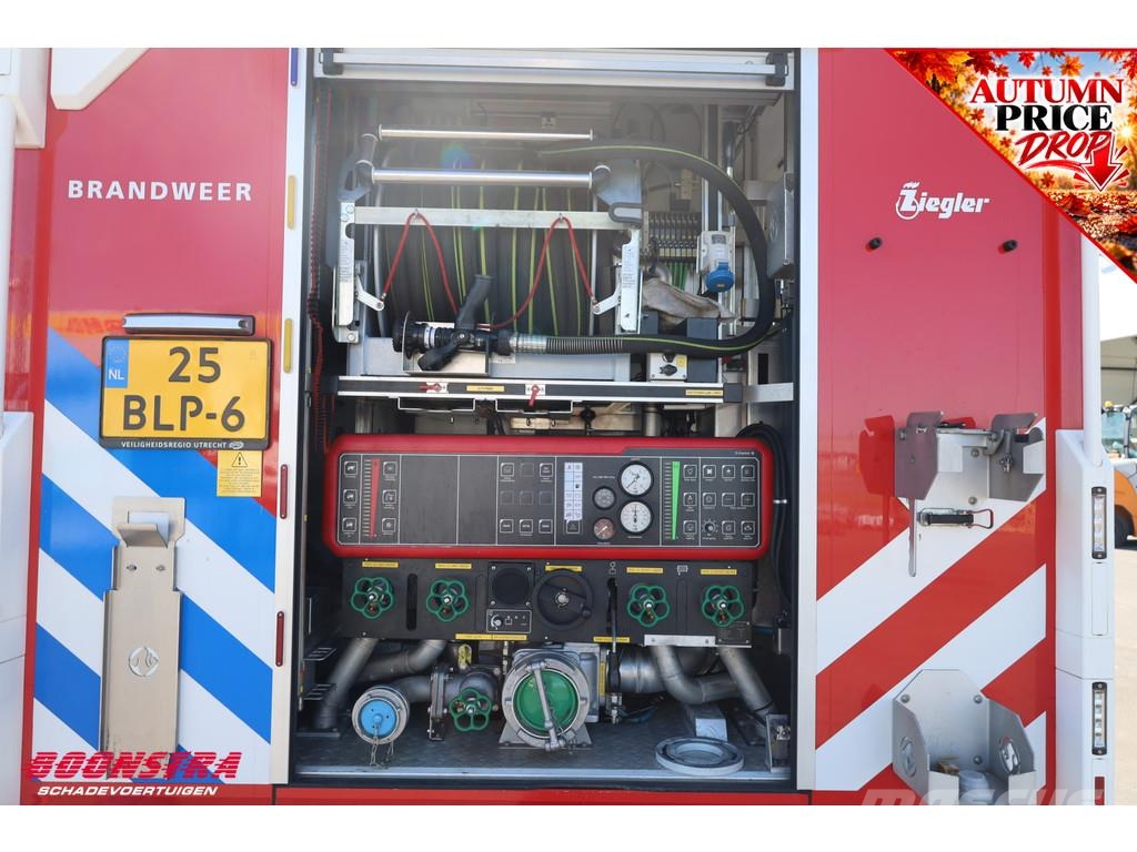 Mercedes-Benz Atego 1527 Ziegler Komplett Feuerwehr 16.684 km! E Camiones de bomberos