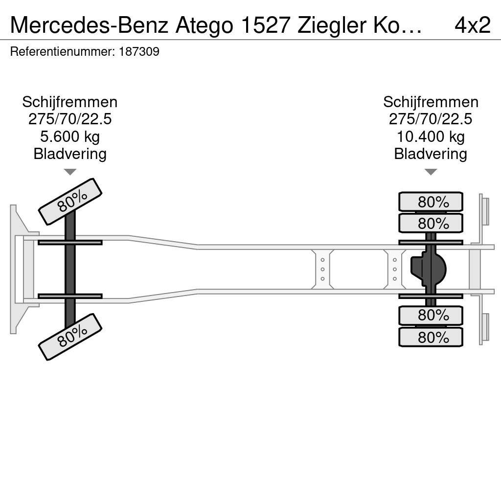 Mercedes-Benz Atego 1527 Ziegler Komplett Feuerwehr 16.684 km! E Camiones de bomberos
