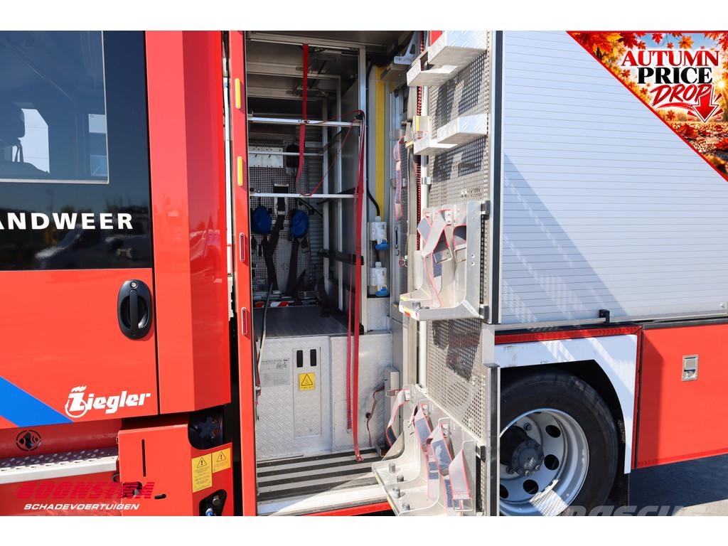 Mercedes-Benz Atego 1527 Ziegler Komplett Feuerwehr 16.684 km! E Camiones de bomberos