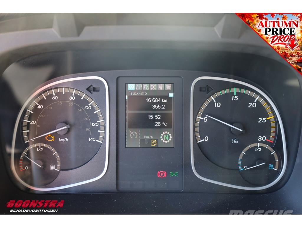 Mercedes-Benz Atego 1527 Ziegler Komplett Feuerwehr 16.684 km! E Camiones de bomberos