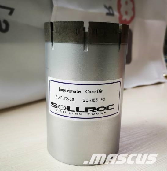Sollroc Aq Bq Nq Hq Pq Gauge Diamond Core Drill Bit Εξαρτήματα και ανταλλακτικά εξοπλισμού γεωτρήσεων