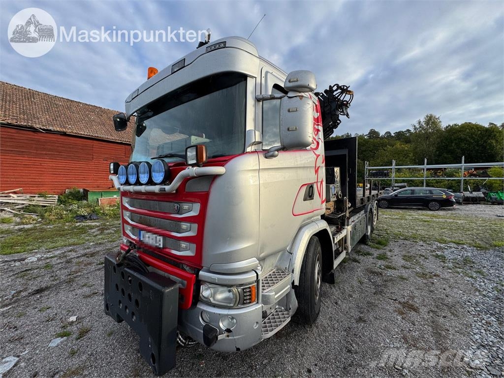 Scania G360LB6X2*4HNB 크레인 트럭