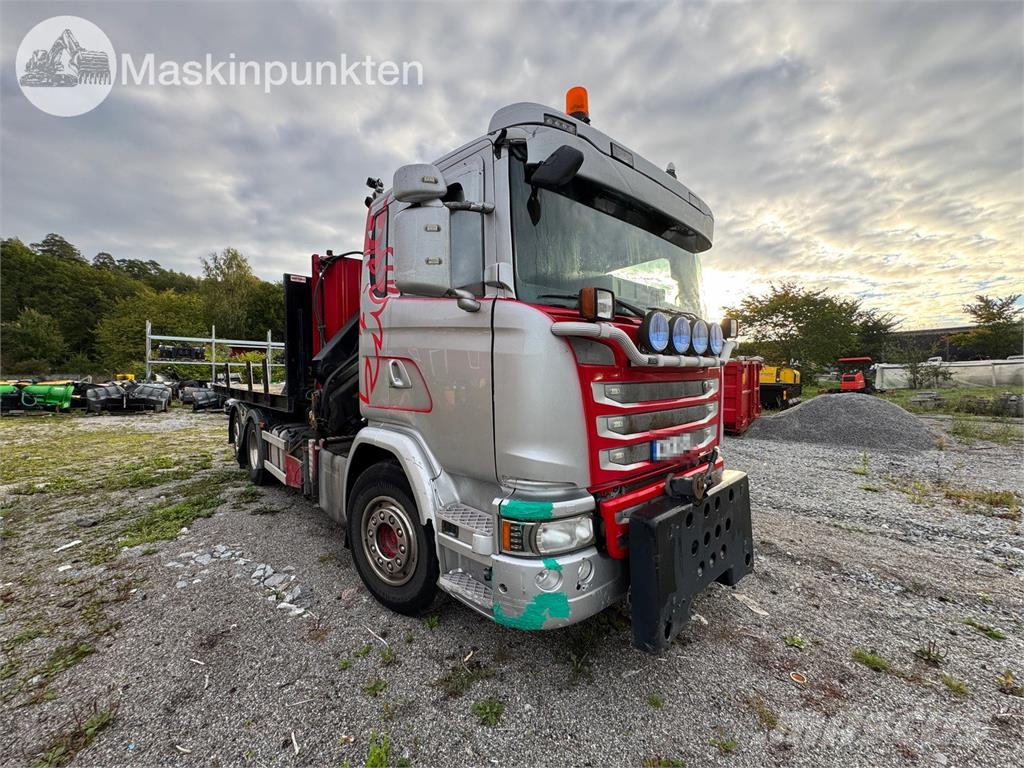 Scania G360LB6X2*4HNB 크레인 트럭