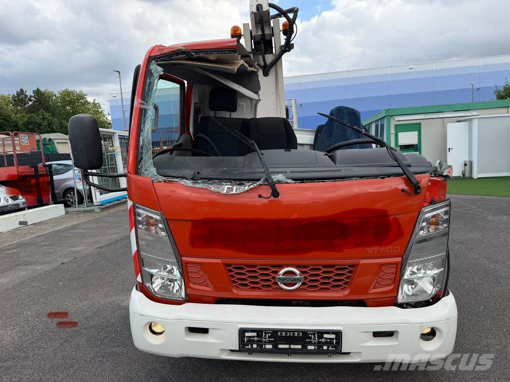 Nissan Cabstar Multitel 160 Alu,Unfall 车载式高空作业车