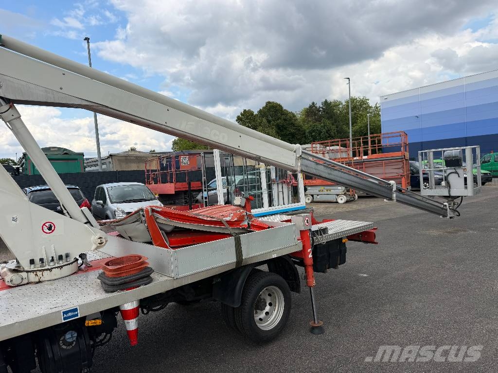 Nissan Cabstar Multitel 160 Alu,Unfall 车载式高空作业车