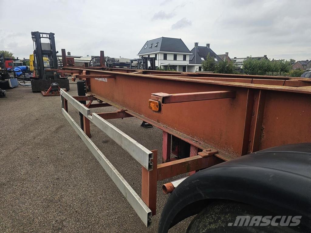 LAG O 3-39/ 40 foot tipper chassis/ steel/ saf drum./ Containerchassis