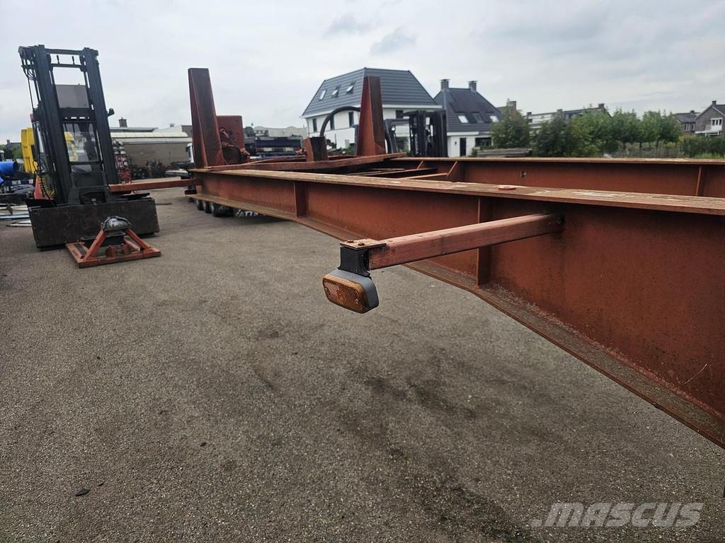 LAG O 3-39/ 40 foot tipper chassis/ steel/ saf drum./ Containerchassis