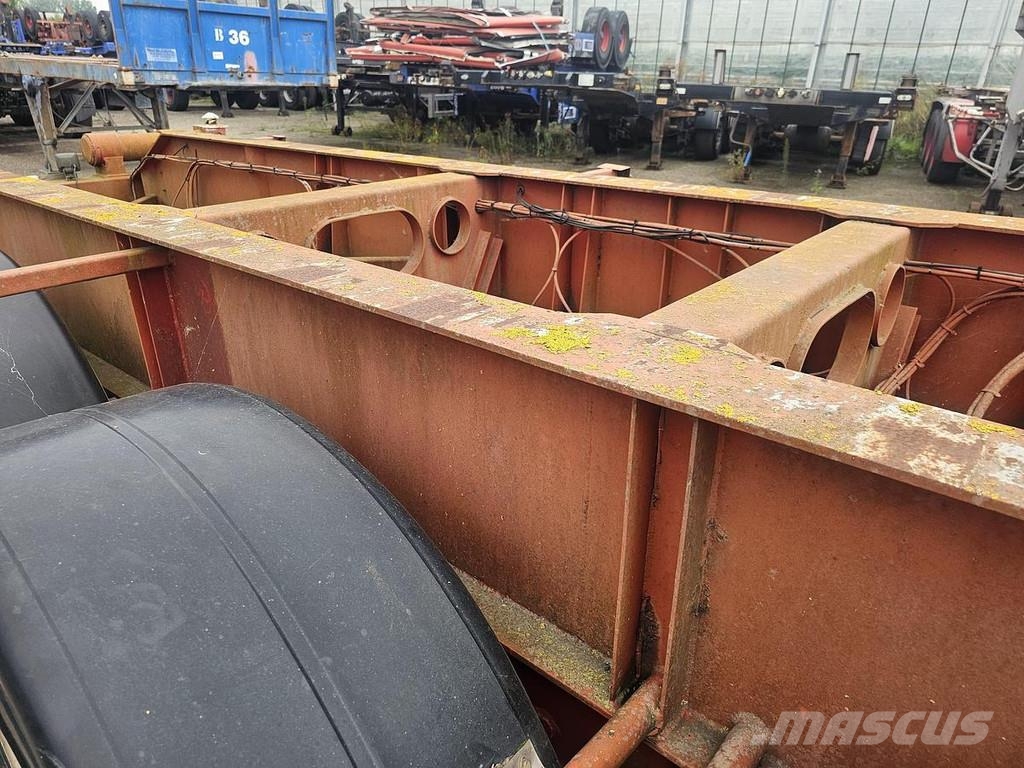 LAG O 3-39/ 40 foot tipper chassis/ steel/ saf drum./ Containerchassis