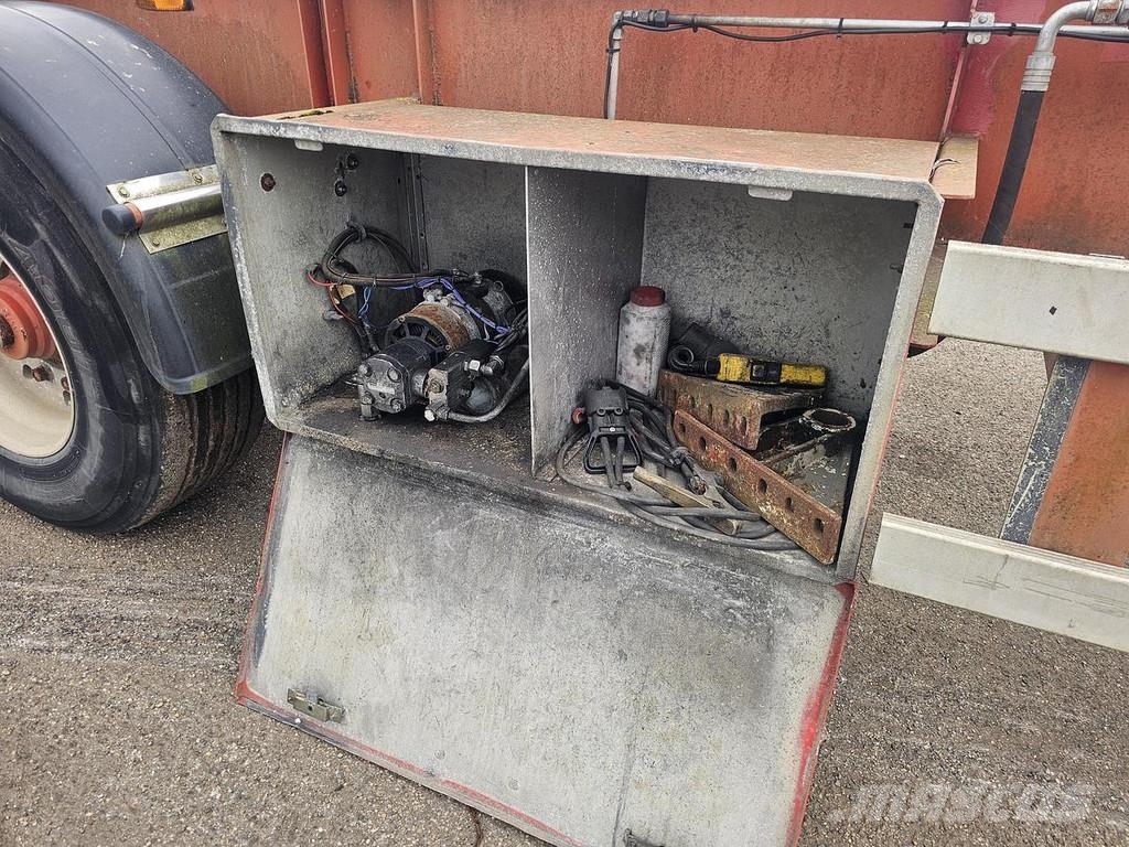 LAG O 3-39/ 40 foot tipper chassis/ steel/ saf drum./ Containerchassis