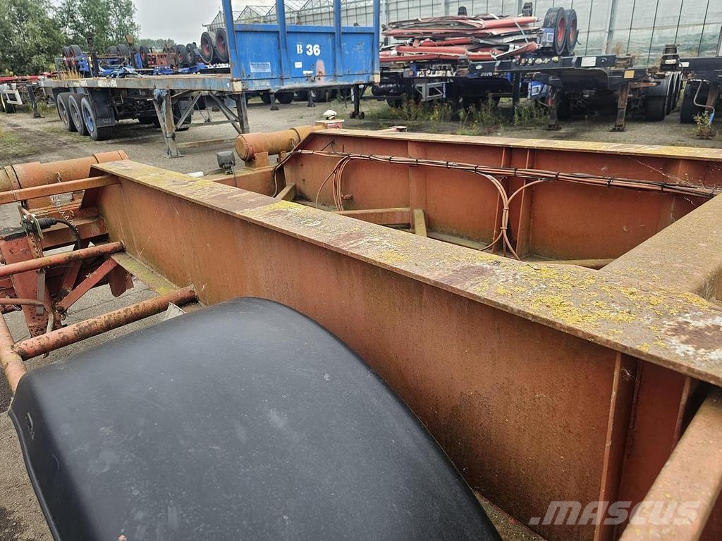 LAG O 3-39/ 40 foot tipper chassis/ steel/ saf drum./ Containerchassis