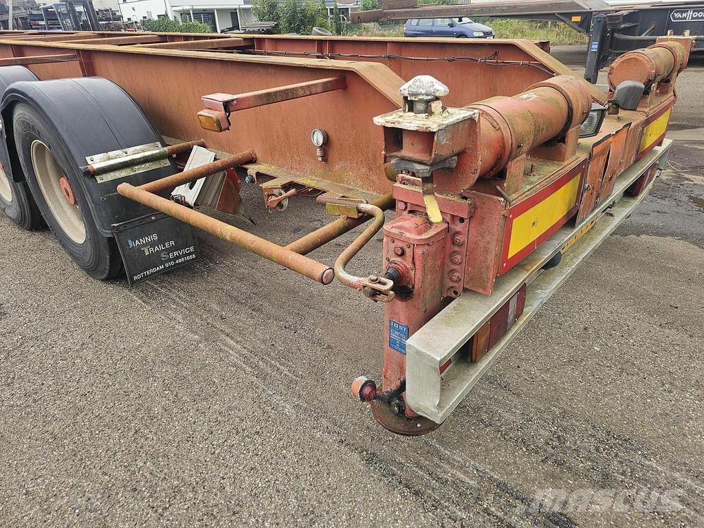LAG O 3-39/ 40 foot tipper chassis/ steel/ saf drum./ Containerchassis
