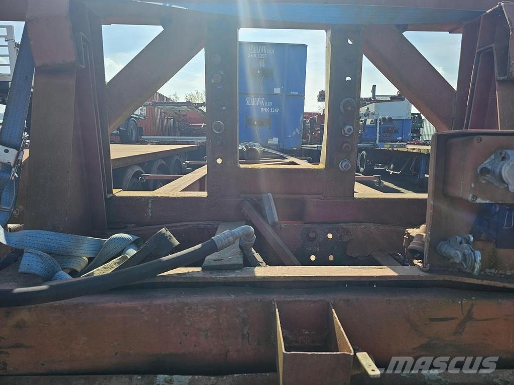 LAG O 3-39/ 40 foot tipper chassis/ steel/ saf drum./ Containerchassis