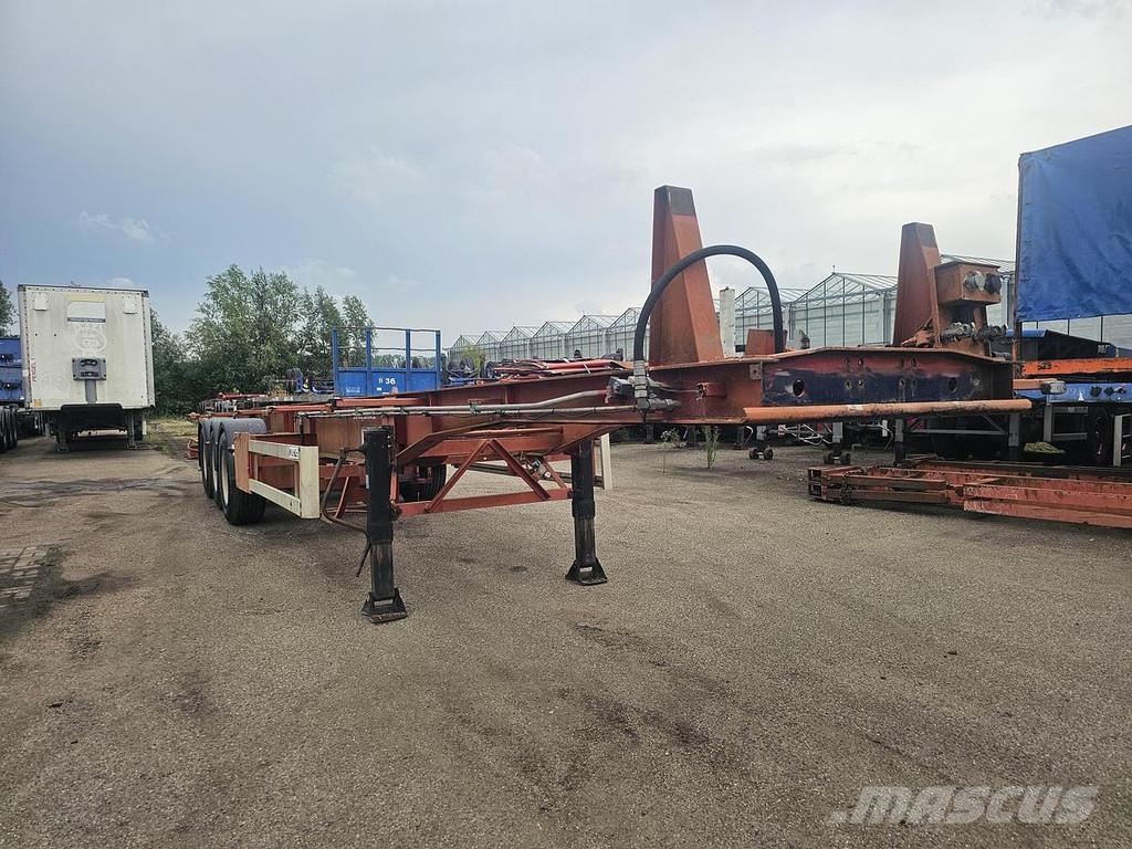 LAG O 3-39/ 40 foot tipper chassis/ steel/ saf drum./ Containerchassis