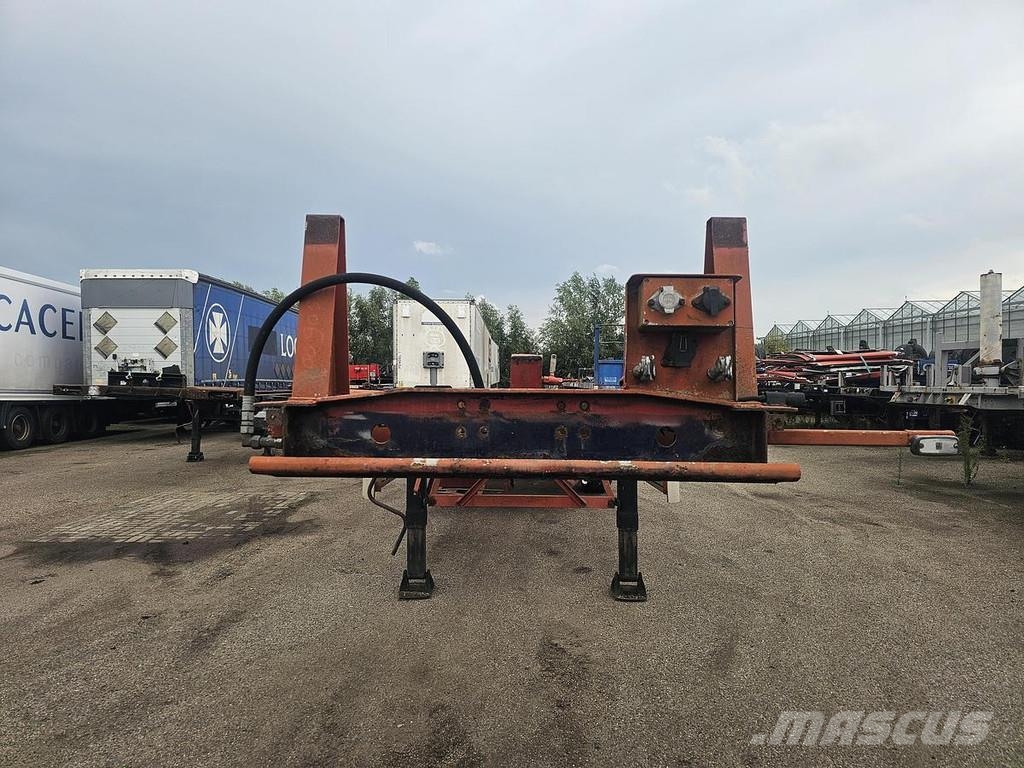 LAG O 3-39/ 40 foot tipper chassis/ steel/ saf drum./ Containerchassis
