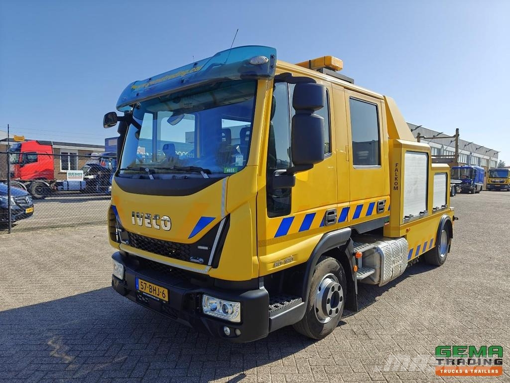 Iveco 80E190 EuroCargo 4x2 Euro6A Double Cab 7 pers. - F Sleepwagens