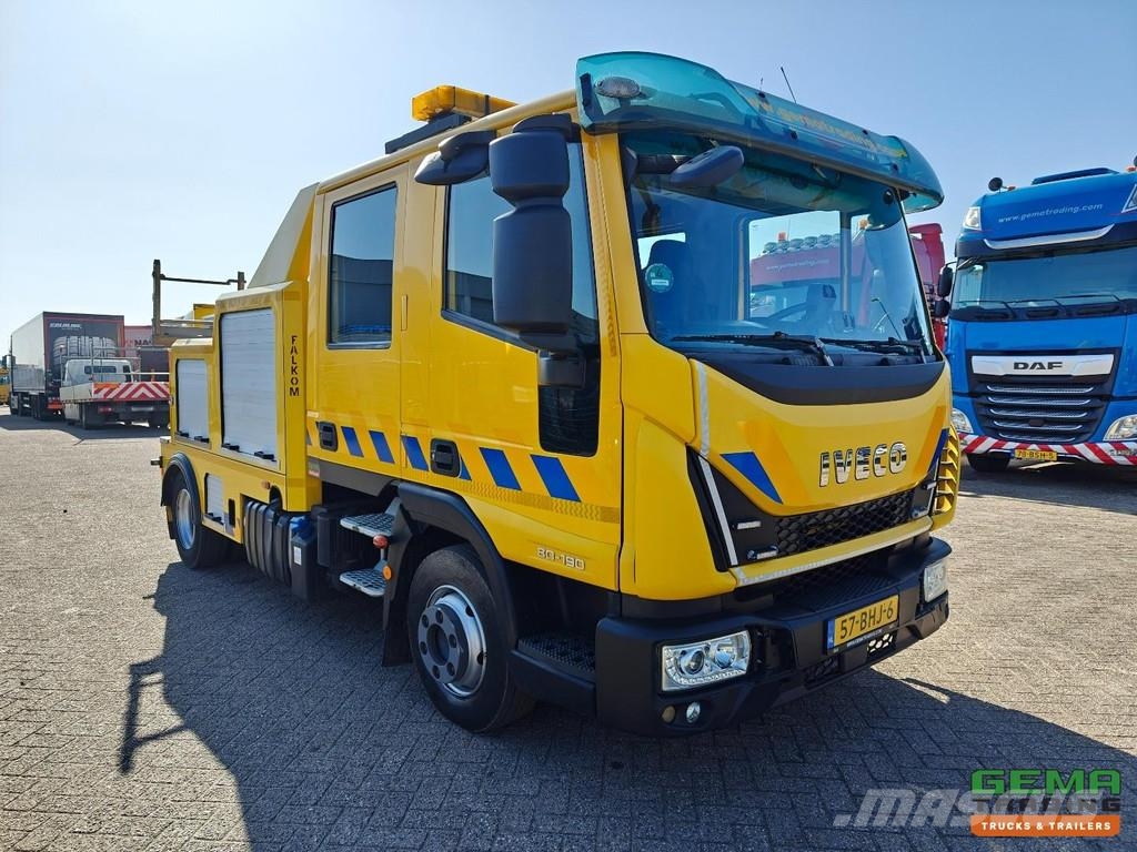 Iveco 80E190 EuroCargo 4x2 Euro6A Double Cab 7 pers. - F Sleepwagens