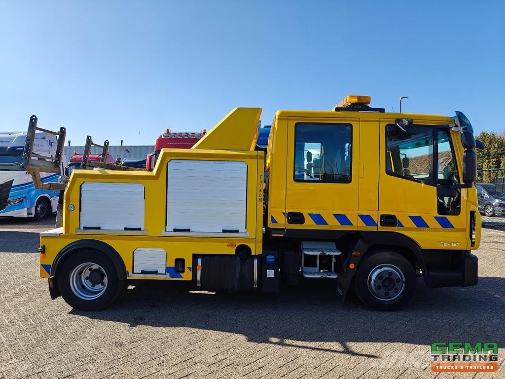 Iveco 80E190 EuroCargo 4x2 Euro6A Double Cab 7 pers. - F Sleepwagens