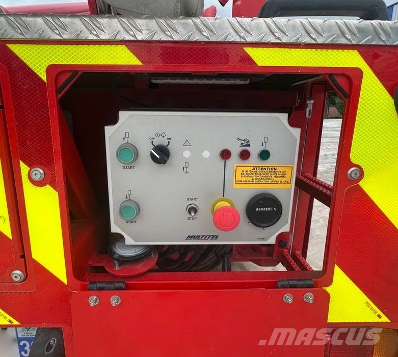 Mitsubishi FUSO CANTER 6S15 / MULTITEL MX 200 VFO *ACCIDENTE Auto korpe
